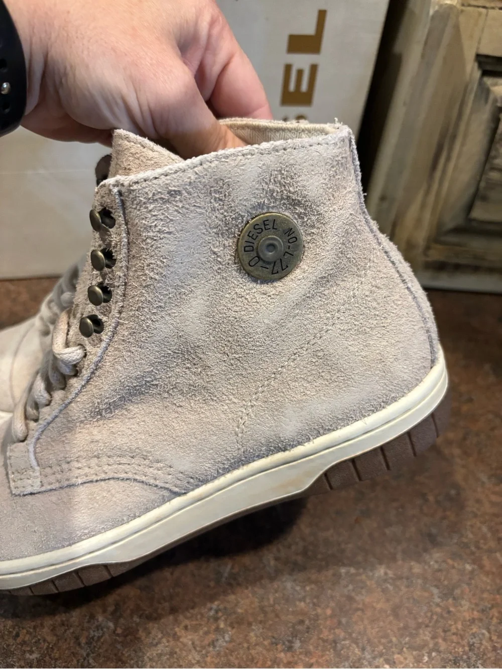 Diesel Men’s Suede Chukka Boots
